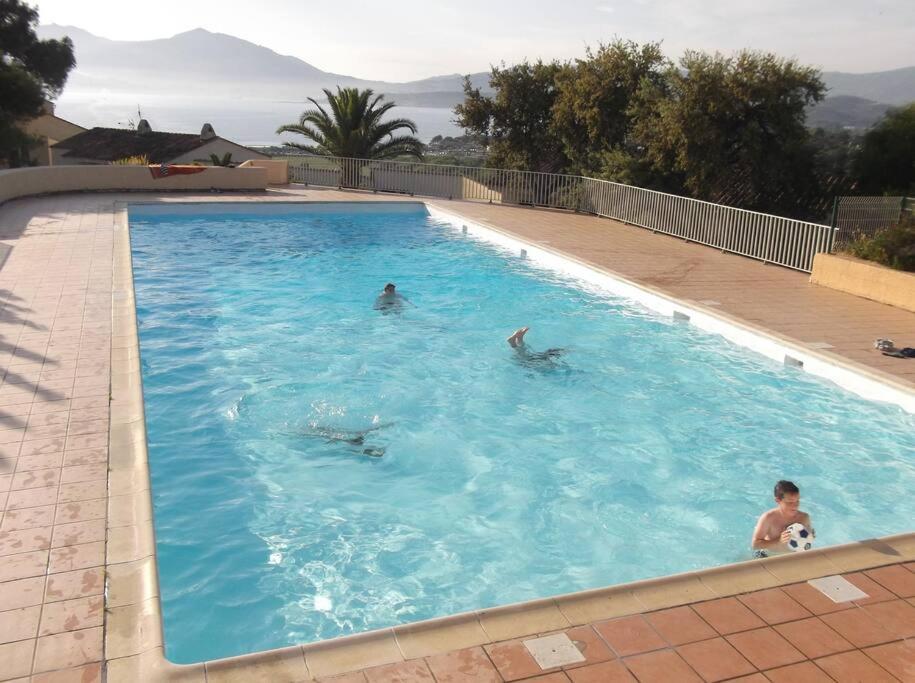 Appart 5 Personnes A Porticcio Avec 2 Piscines Materiel Enfant ,Bebe Clim 外观 照片